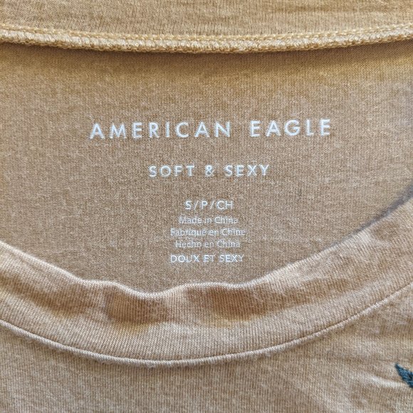 Embroidered American Eagle Tee (Small) - Picture 3 of 6